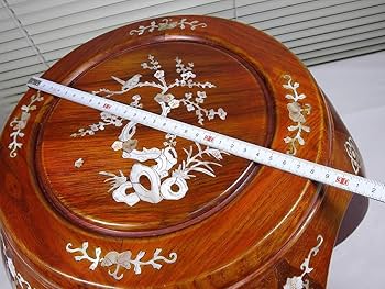 ※スツール 花台 螺鈿象嵌細工 ① スツール 花台 螺鈿象嵌細工 ①